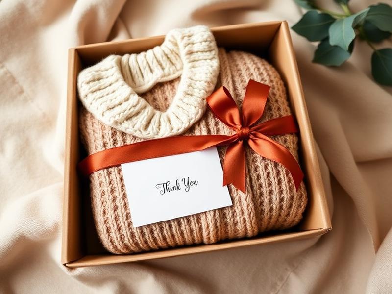 Custom outfit packaged in elegant gift box