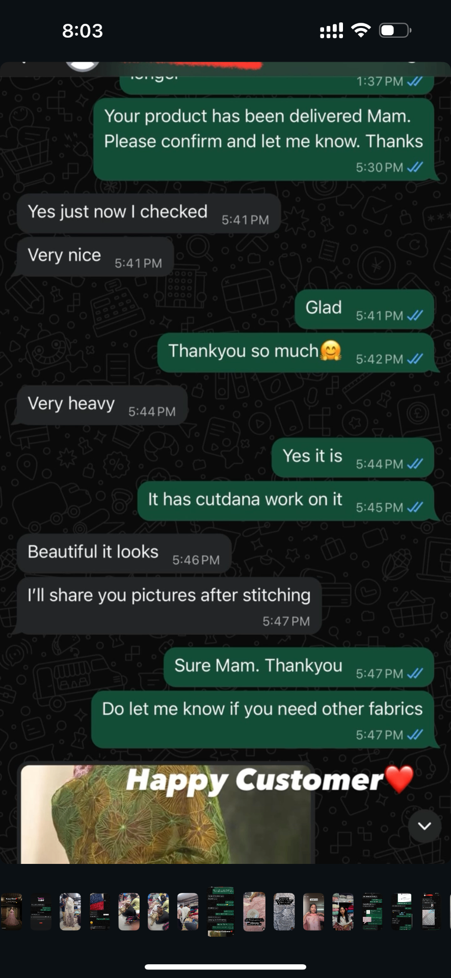 Customer review: beautiful it looks, very heavy work